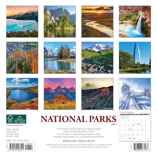 2023-national-parks-mini-wall-calendar-wall-calendars-michaels